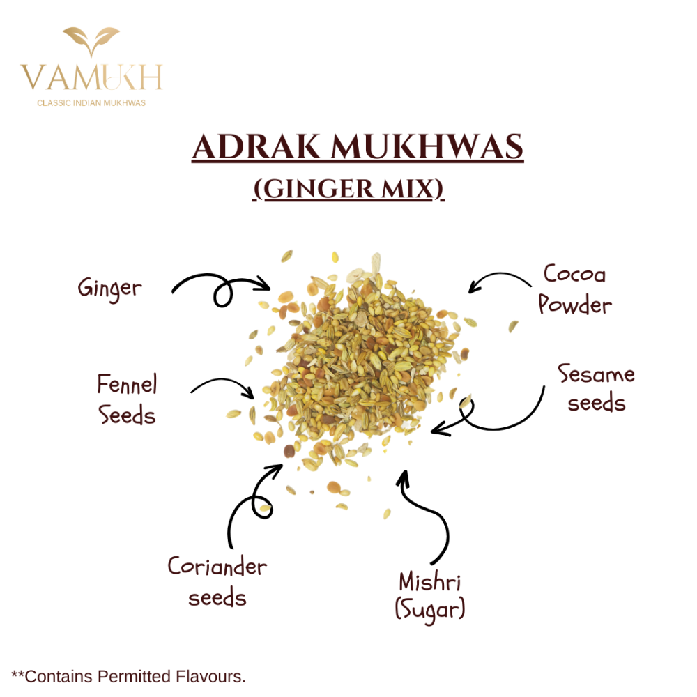 Adrak Mukhwas (Ginger Mix) Vamukh