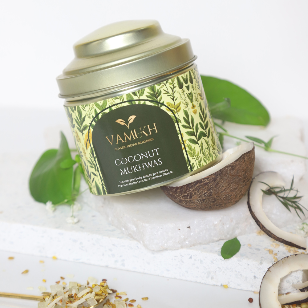 Coconut Mukhwas - Sweet and Nutty Mouth Freshener Vamukh