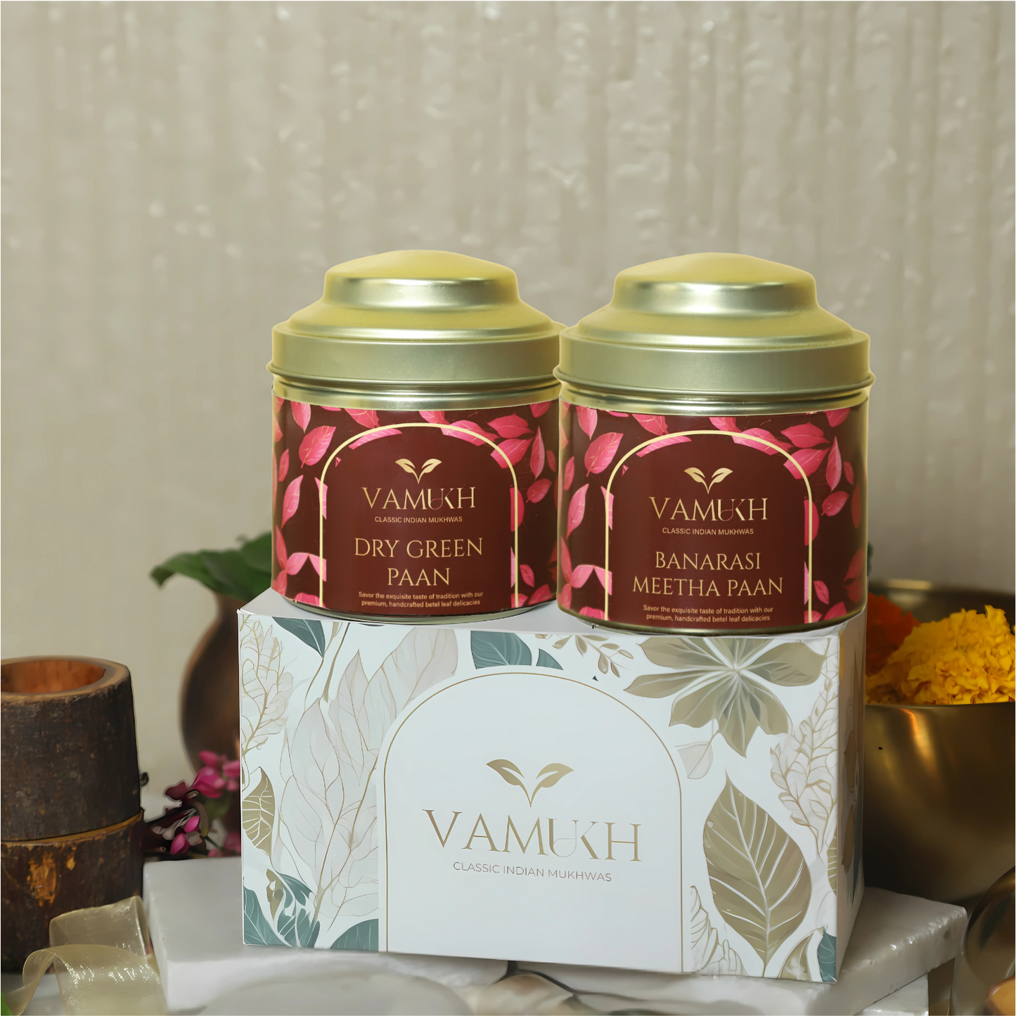 Banarasi Meetha Paan and Dry Green Paan Vamukh