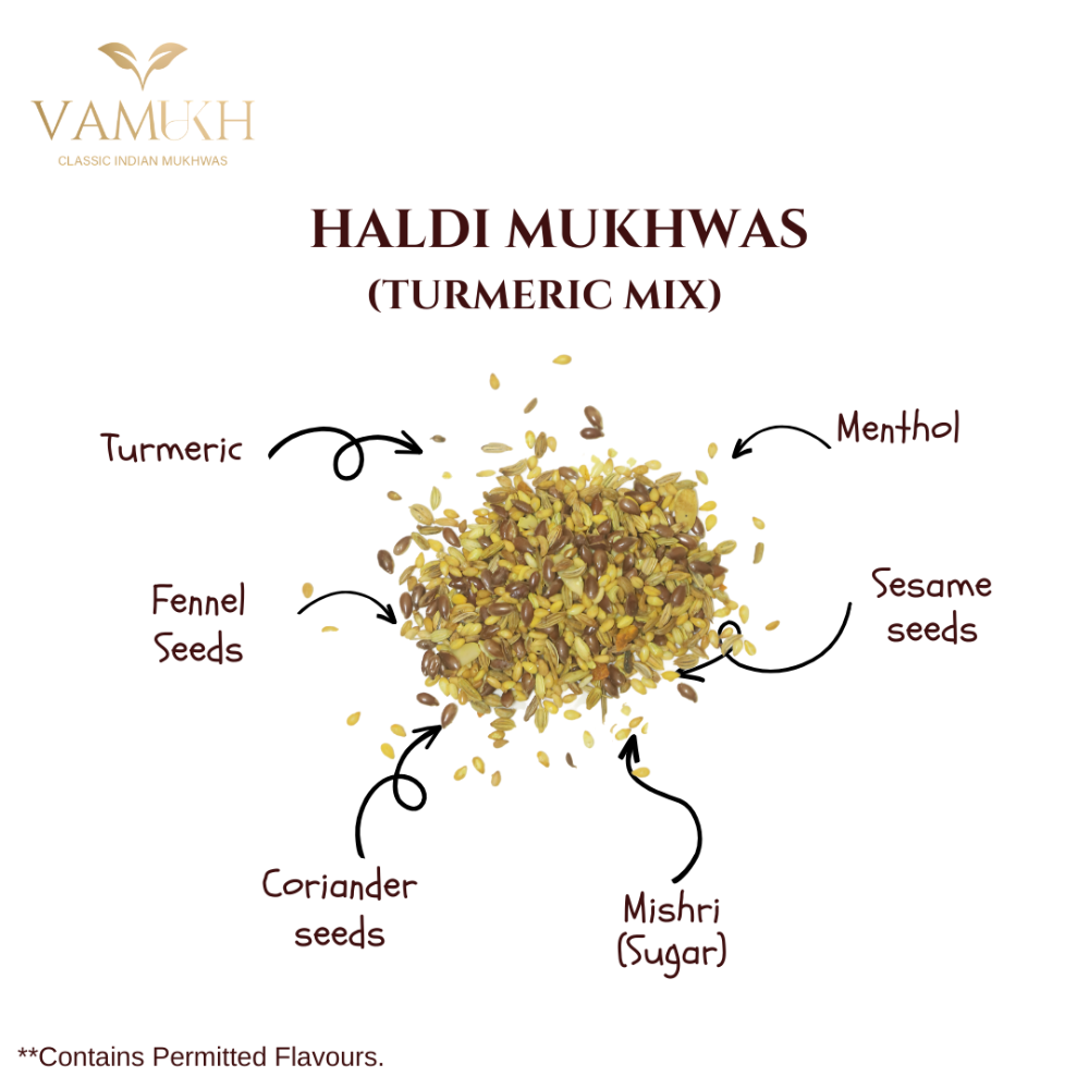 Haldi Mukhwas (Turmeric Mix) Vamukh