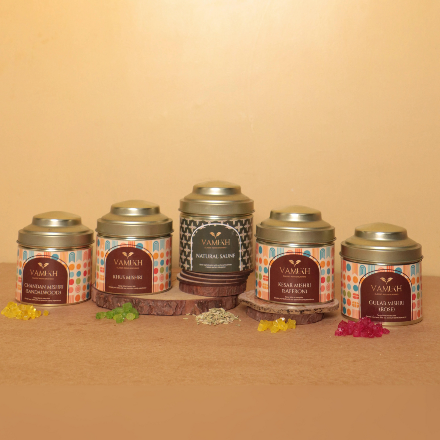 Floral & Aromatic Saunf Gift Box Vamukh : Classic Indian Mukhwas