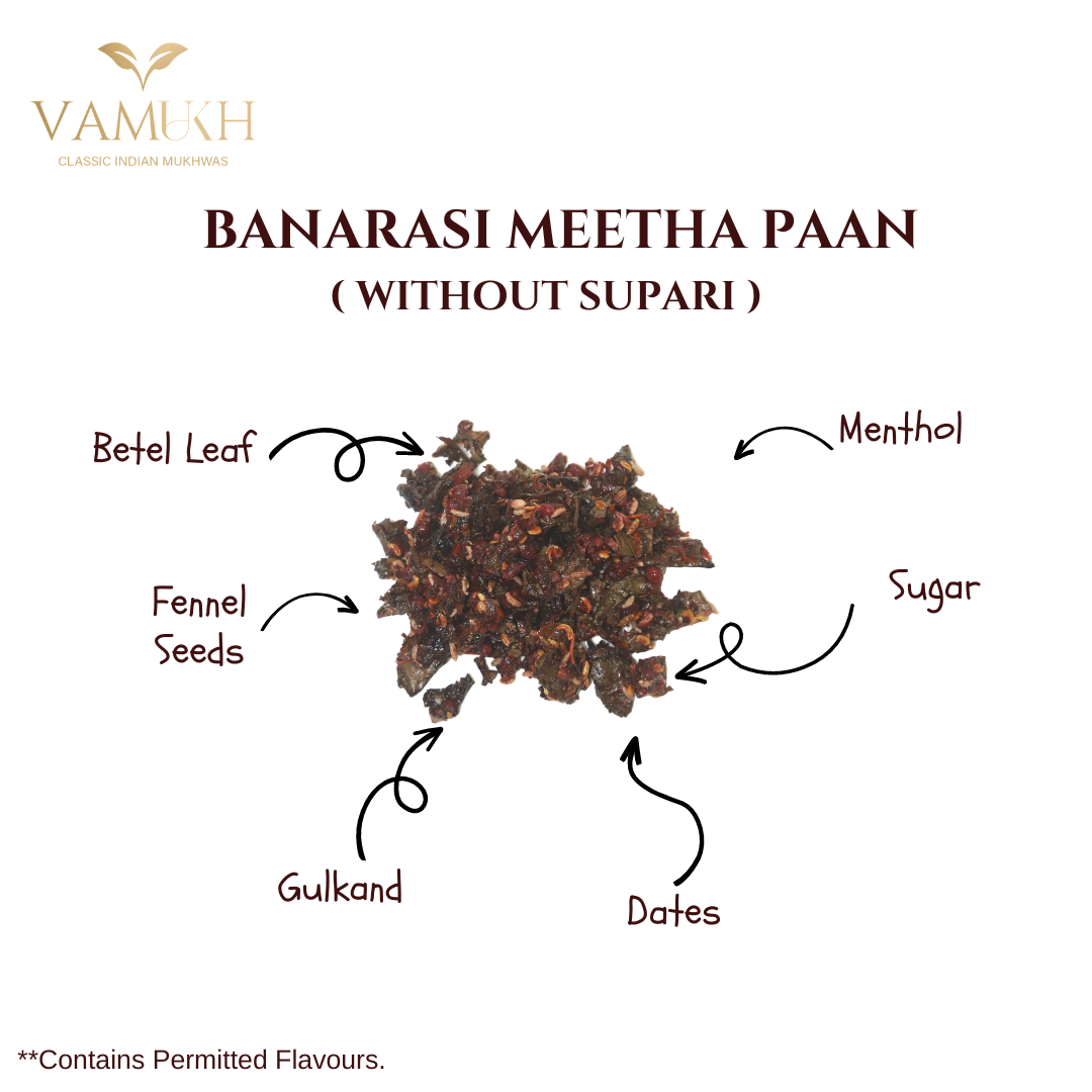 Banarasi Meetha Paan - Premium Mukhwas Mouth Freshener Vamukh