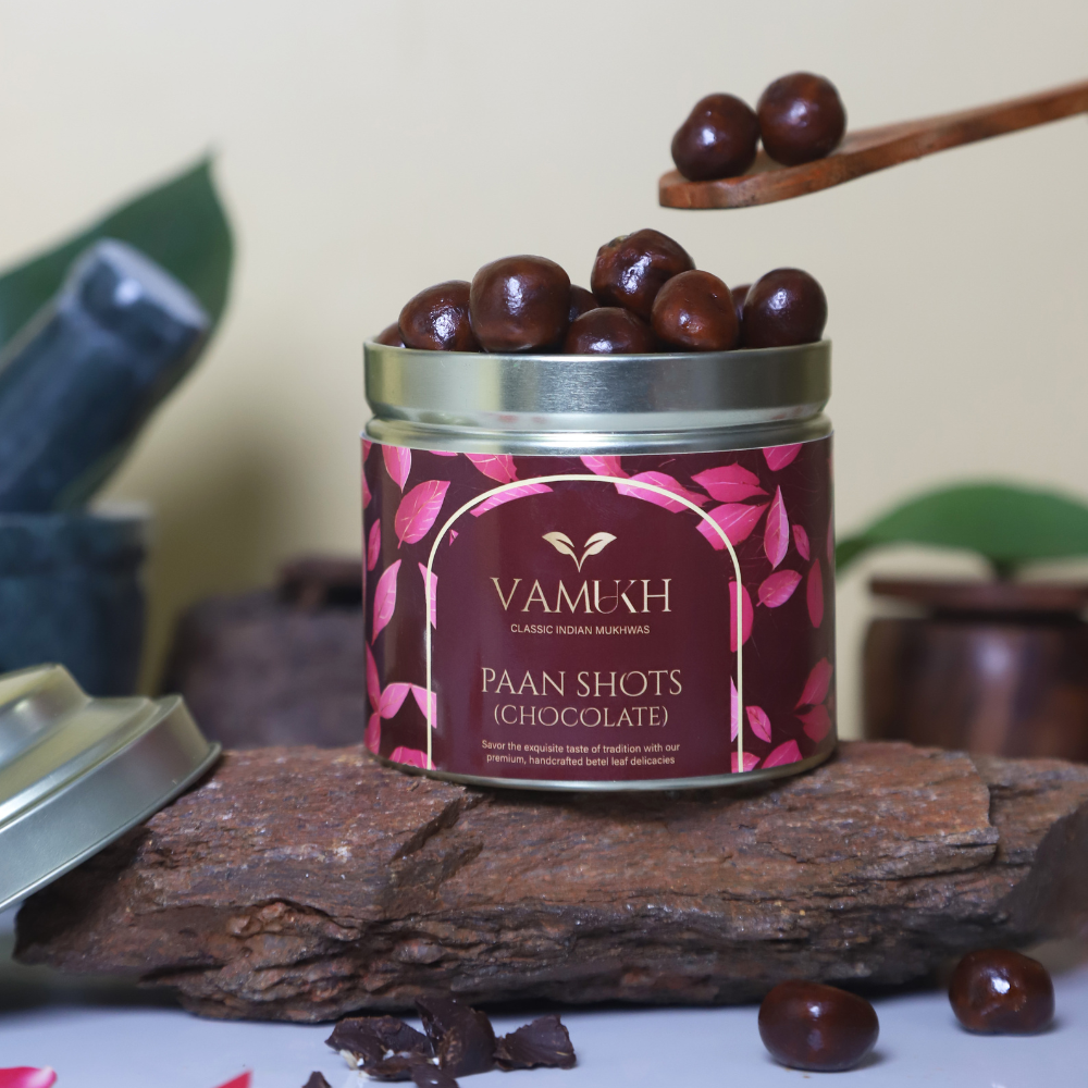 Paan Shots Chocolate - Authentic Indian Paan Mukhwas Vamukh