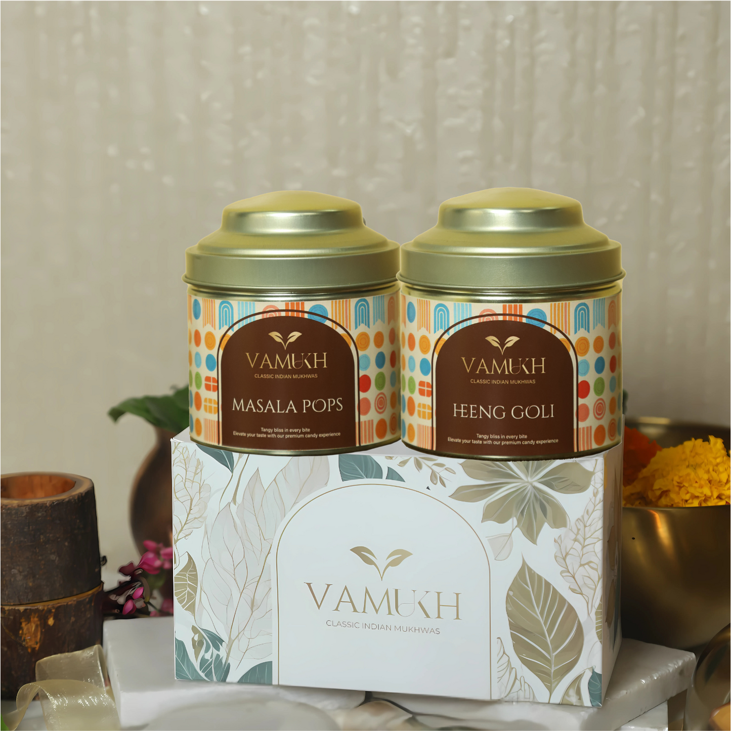 Masala Pops and Heeng Goli Vamukh