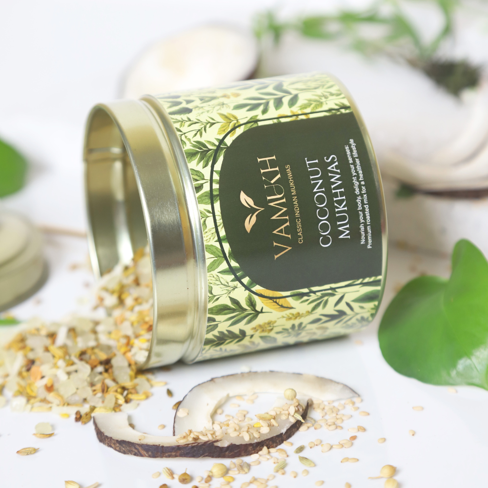 Coconut Mukhwas - Sweet and Nutty Mouth Freshener Vamukh