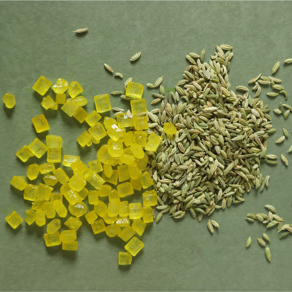 Kesar (Saffron) Mishri and Natural Saunf Vamukh : Classic Indian Mukhwas