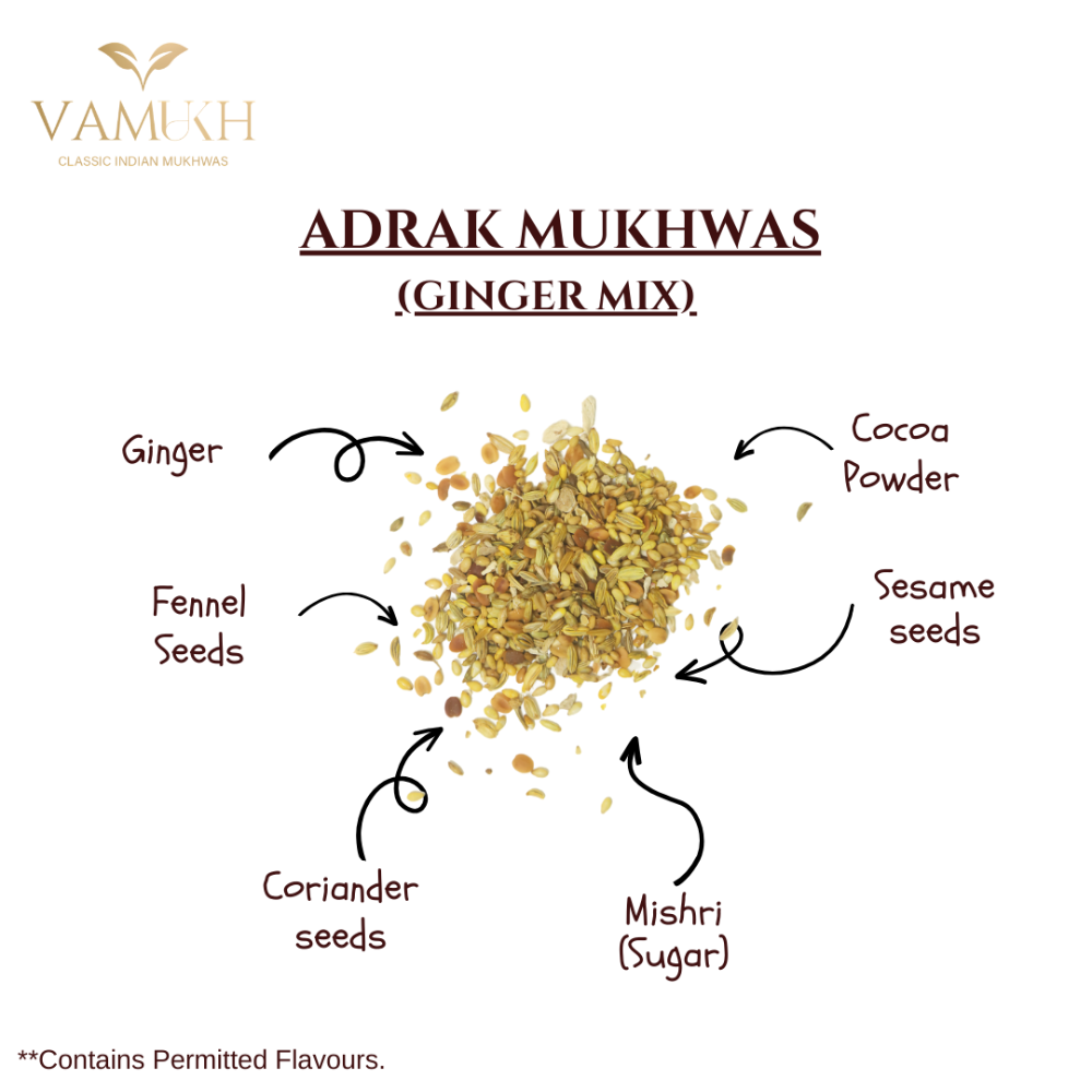 Adrak Mukhwas (Ginger Mix)